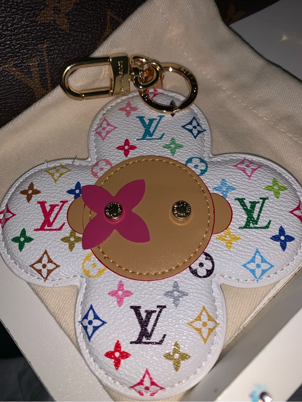 Vivienne fashion inspired Monogram purse/bag charm keychain - Picture 4 of 7
